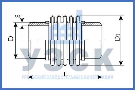 Чертёж компенсатора ОПН в Пятигорске