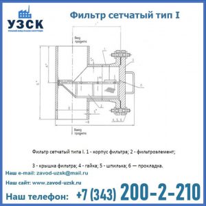 Фильтр сетчатый ФС по Т-ММ-11-2003 в Пятигорске