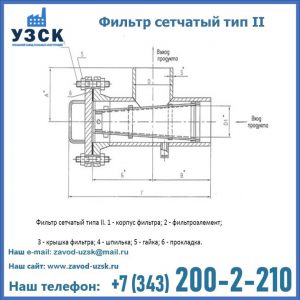 Фильтр сетчатый ФС по Т-ММ-11-2003 в Пятигорске