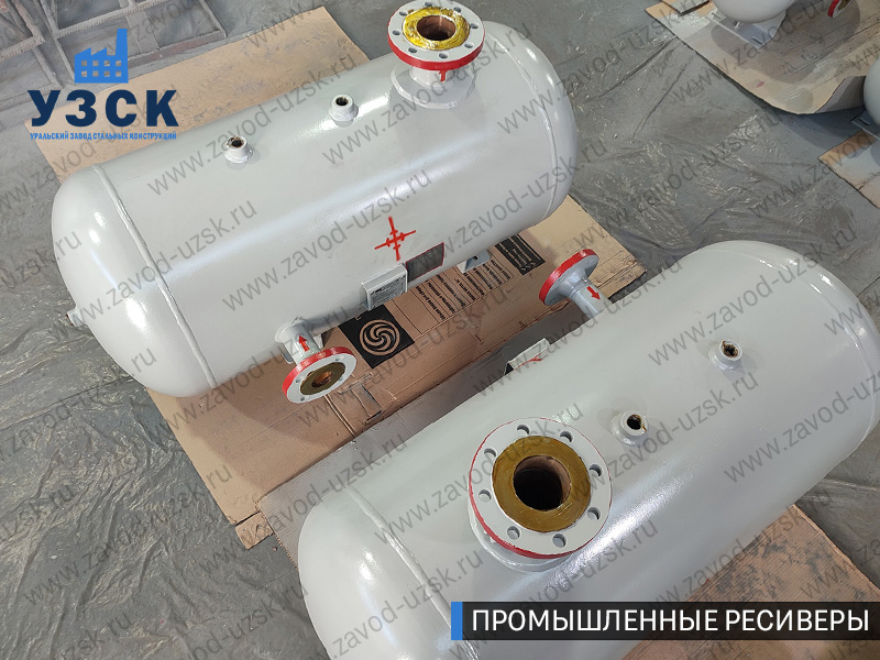 фотография промышленных ресиверовдля газа Пятигорск